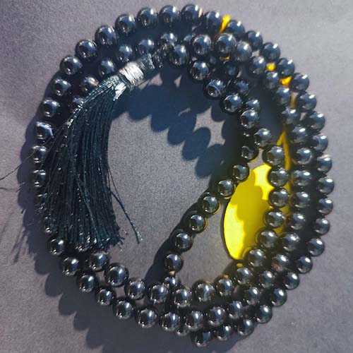 Agate (Black) 8mm Mala